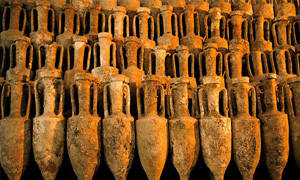 pattern di anfore romane